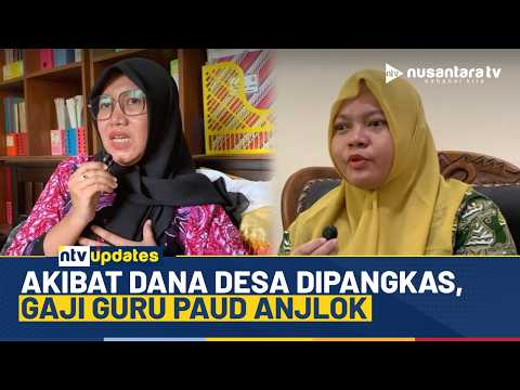 Kisah Pilu Guru Paud di Yogyakarta, Gaji Turun Drastis Akibat Dana Desa Dipangkas | NTV UPDATES