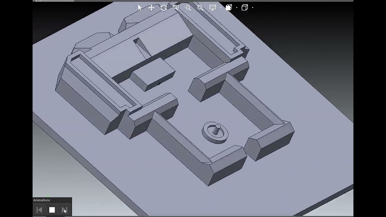 Mouse's Mansion in solidworks (i dont feel like adding windows)
