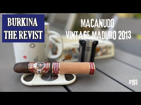 Macanudo Vintage Maduro 2013