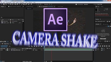After Effects Tutorial: Camera Shake Effect