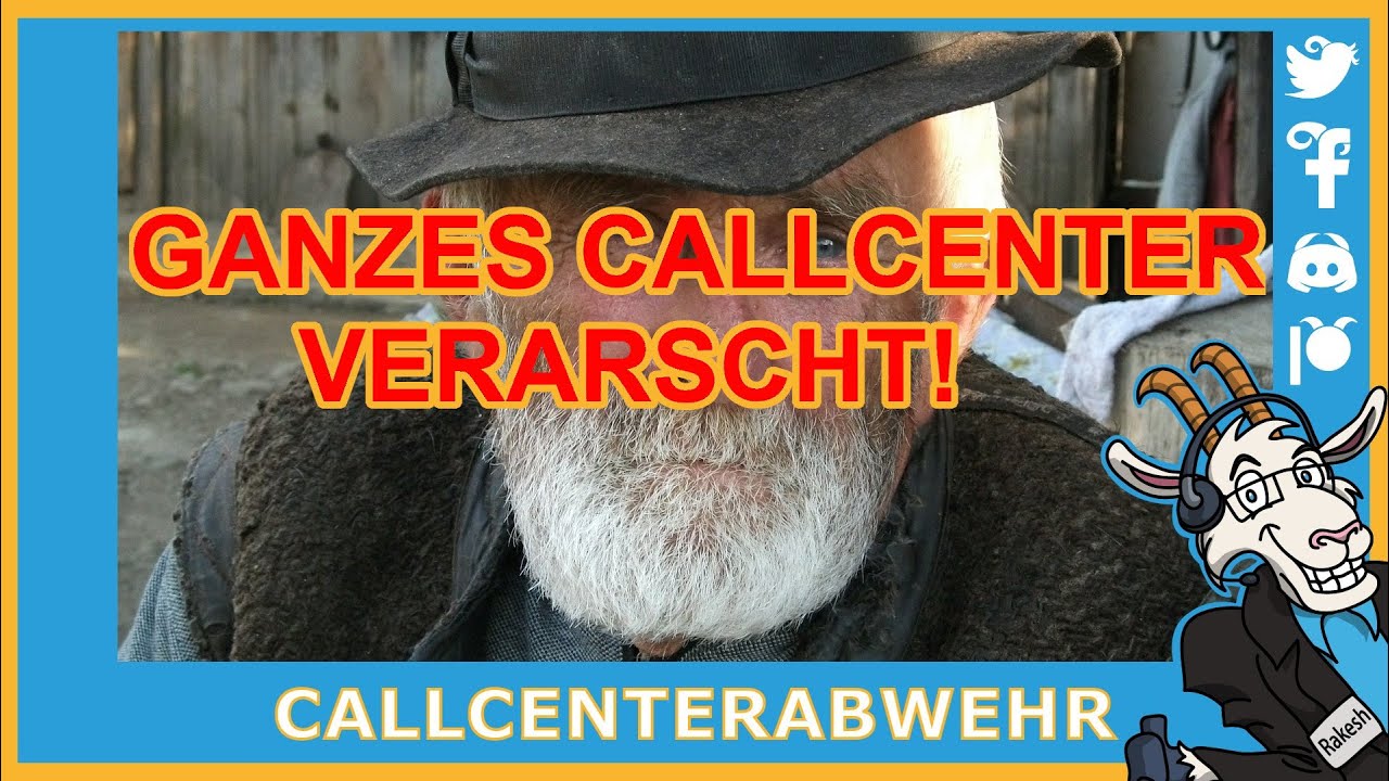 Komplettes Callcenter wird von altem Landwirt verarscht  🤣🤣!