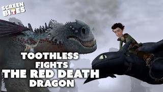 Toothless vs the Red Death | How to Train Your Dragon (2010) | Screen Bites