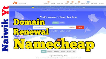 How to renew a Domain in Namecheap