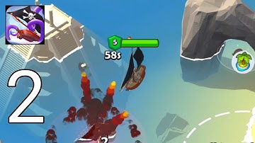 Pirate Raid - Caribbean Battle - Gameplay All Levels Walkthrough Android, iOS Part 2