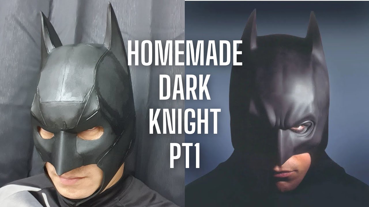 DIY Dark Knight Full Suit Part 1 - Cowl (foamsheet)