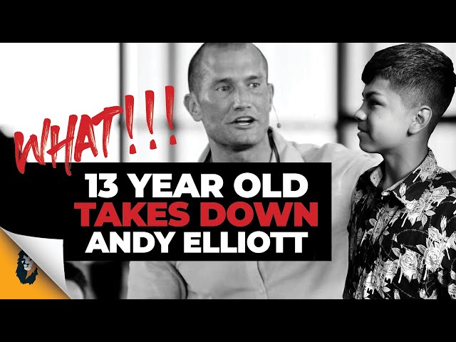 13 Year Old Kid Takes Down Andy Elliott LIVE With Objections class=
