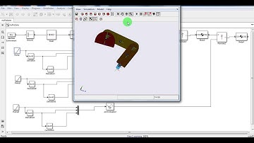simulink-simmechanics robot arm