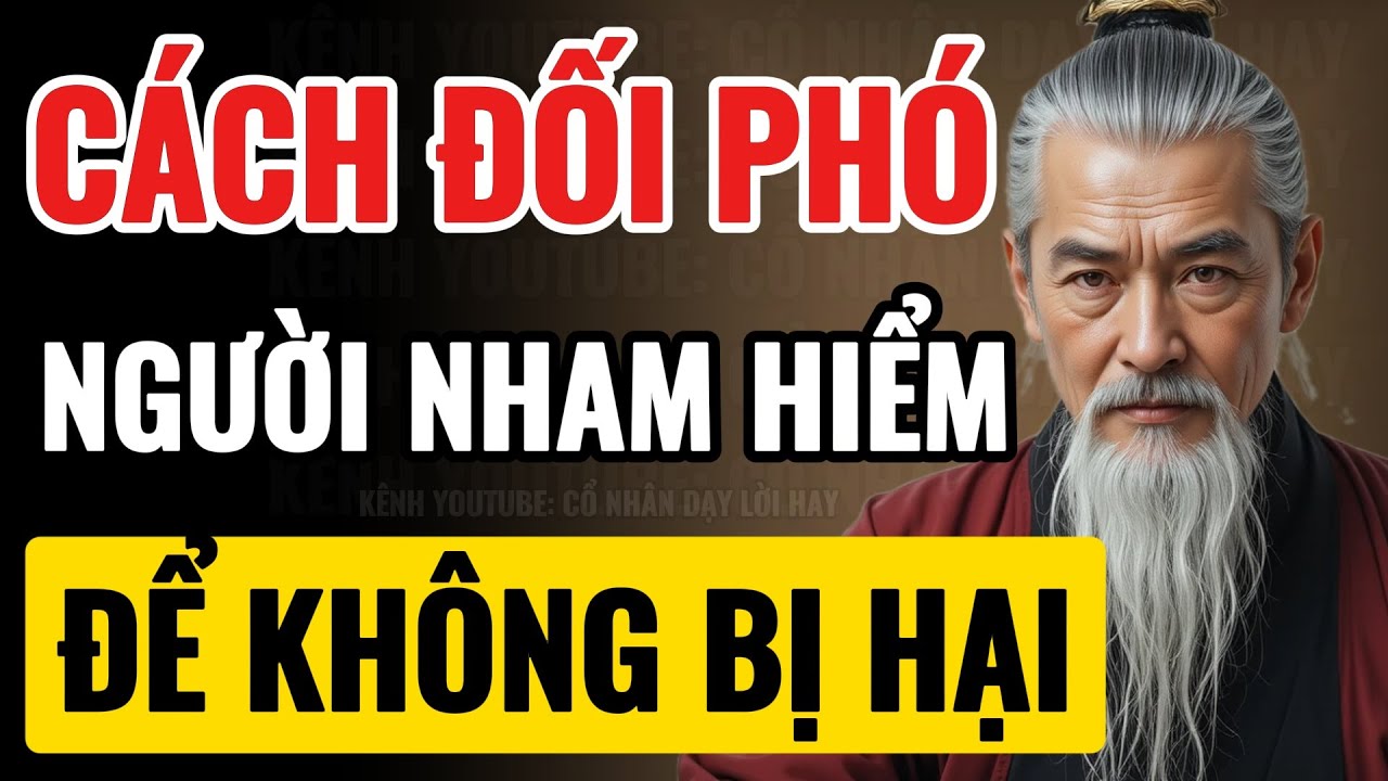 Cổ Nhân Dạy: GẶP NGƯỜI MƯU MÔ NHAM HIỂM PHẢI LÀM GÌ ĐỂ KHÔNG BỊ HẠI | Triết Lý Cuộc Sống