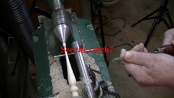Woodturning 150, Lesson 6,  Turning Finials