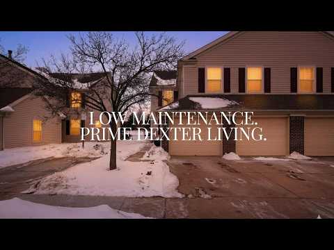 Easy Living in Dexter MI Updated Condo Near Downtown Ann Arbor