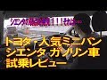 トヨタ・シエンタ 試乗レビュー 超軽快なフットワークにびっくり