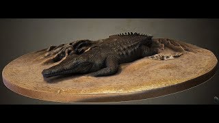 Crocodile Turntable