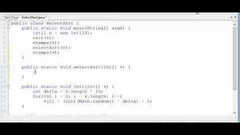 Ordinamento per Selezione