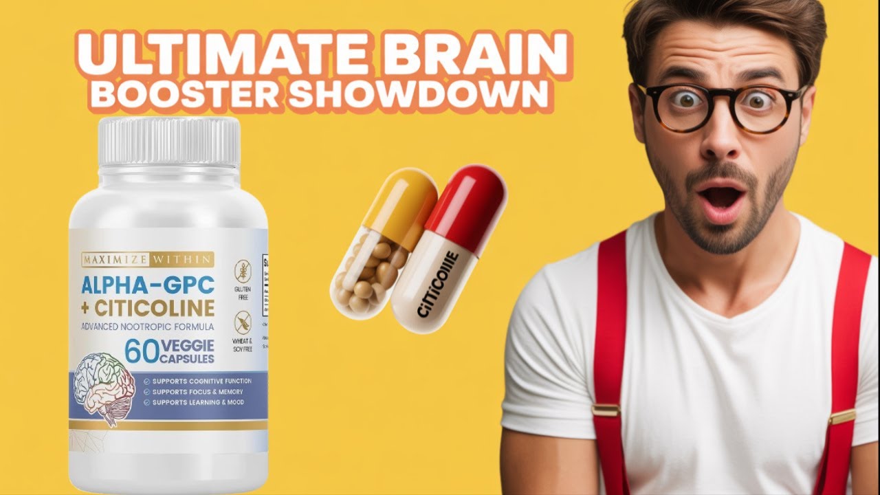 Alpha GPC vs Citicoline: The Ultimate Brain Booster Showdown 🧠✨ | Nootropic Supplement Review