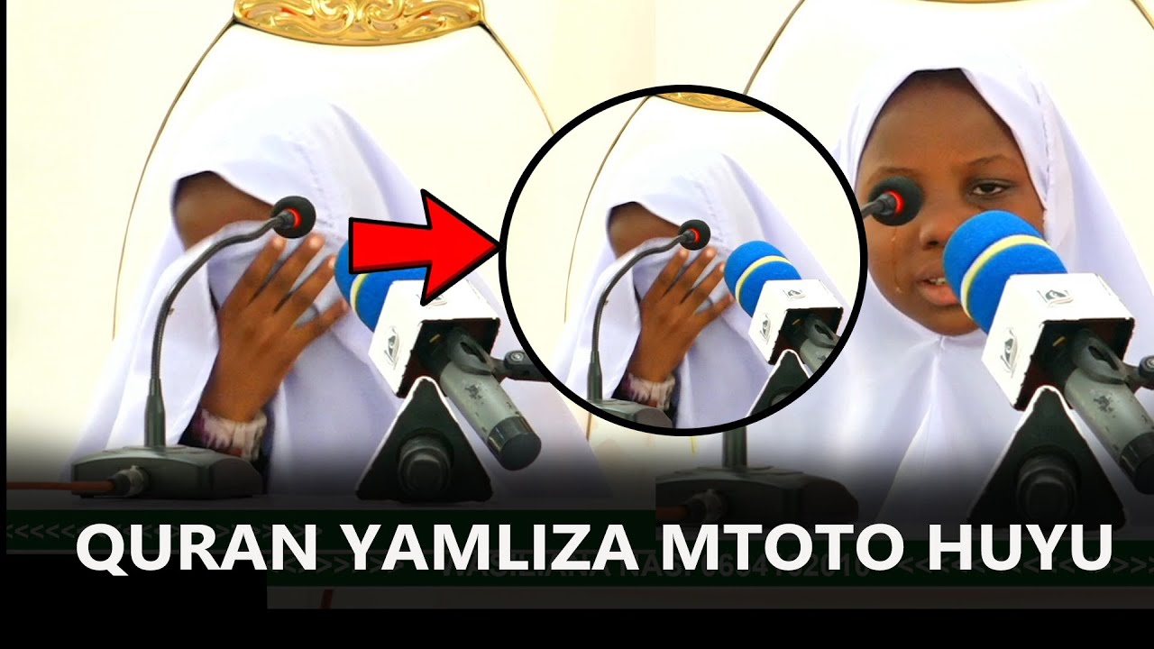 TAZAMA MTOTO HUYU ALIA WAKATI AKISOMA QURAN, YUSRA BINTI JUMA SALEH