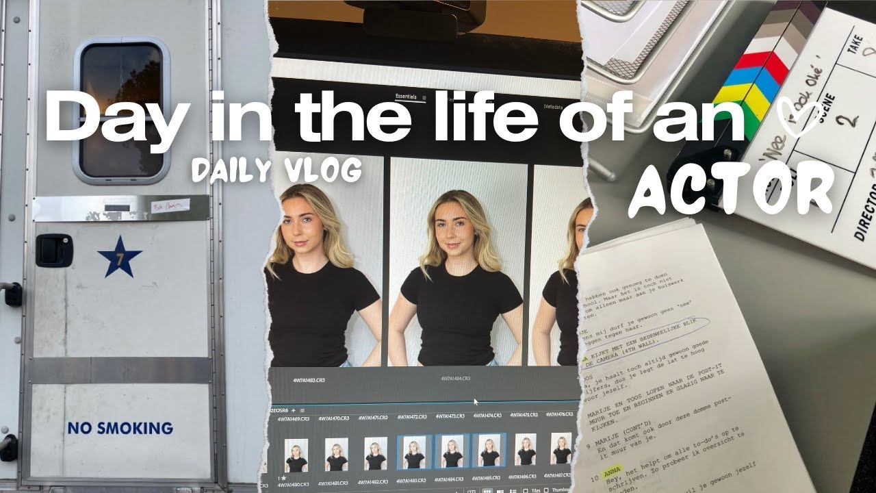 day in the life of an actor | getting a background agent! - YouTube