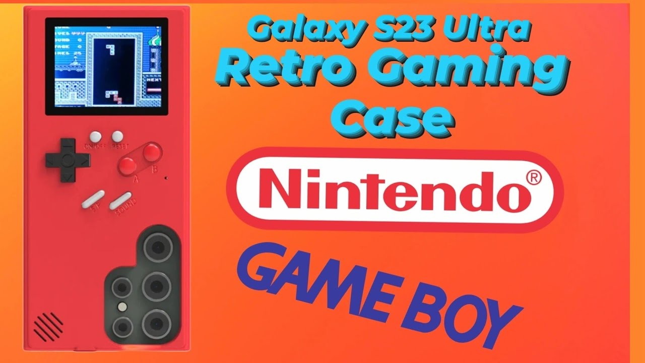 S23 Ultra Retro Gaming Case - YouTube