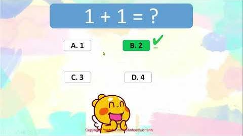 Hướng dẫn làm trắc nghiệm trên powerpoint