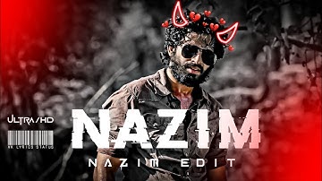 NAZIM AHMED - PAGOL EDIT | ADAM SIR EDIT | PAGOL SONG EDIT