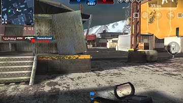 Modern Combat 5 CTF Scramble Gameplay Red Pro 10-8 Nvidia Shield Tablet