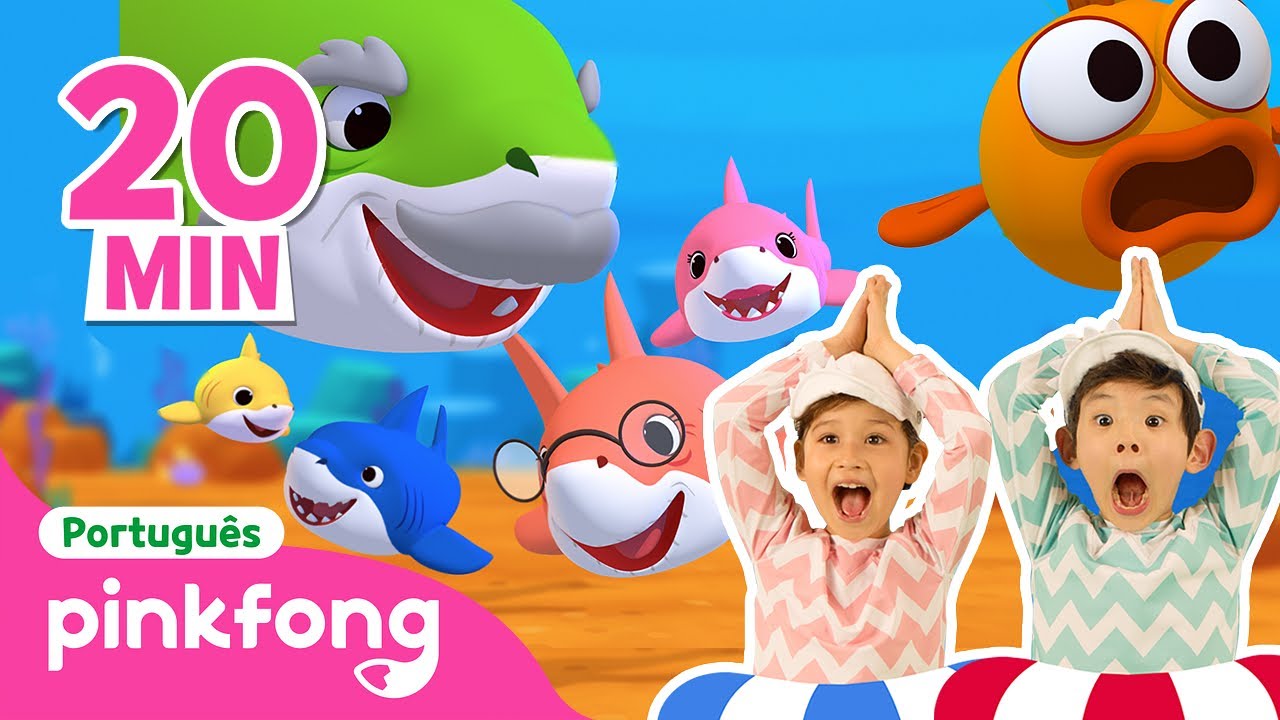 Mix - Ei, Bebê Tubarão! | + Completo | Pinkfong, Bebê Tubarão! Canções para Crianças