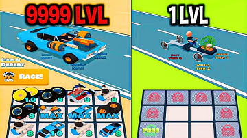 Idle Racer — Tap, Merge & Race | Merge Vehicle Part Game | Part 1