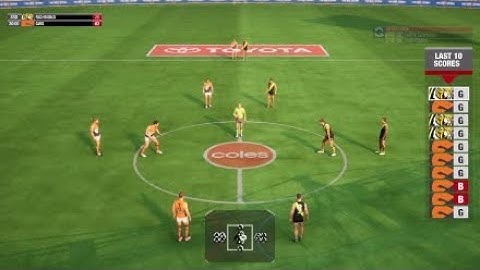AFL Richmond VS GWS Highlights R2 2022 AFL Evolution 2