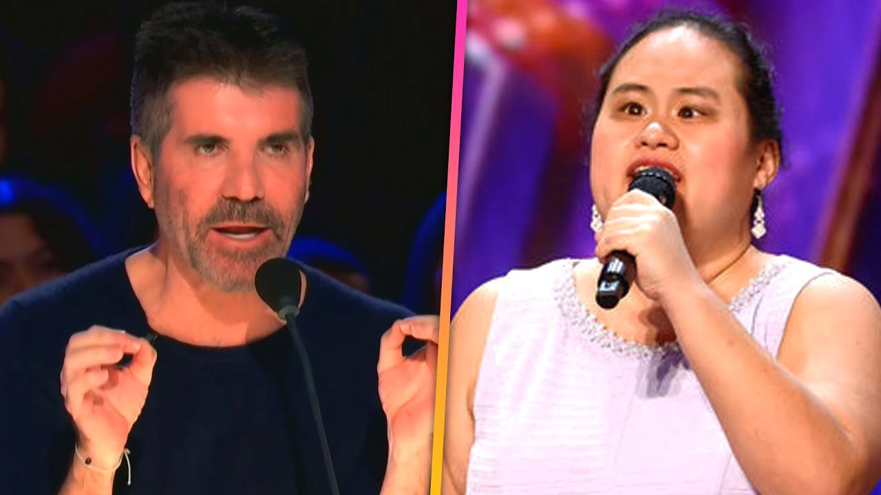 AGT Golden Buzzer! Simon Cowell Praises Blind, Autistic Singer - YouTube