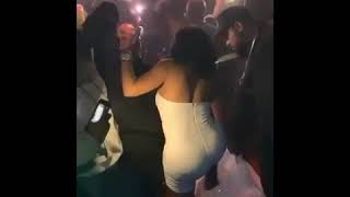 Alexis Sky Goes In Hazmat Suit At Club