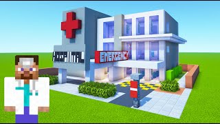 Minecraft Tutorial: How To Make A Hospital 