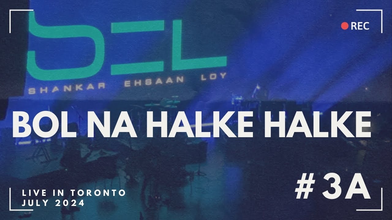 Shankar Ehsaan Loy Live Concert in Toronto 2024 - Bol Na Halke Halke | SAAB Immigration Vlog -Part 3 Shankar Ehsaan Loy Live Concert in Toronto 2024 - Bol Na Halke Halke | SAAB Immigration Vlog -Part 3