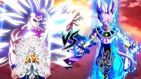 Goku SSJ Infinity Ultra Instinct OP VS Lord Beerus MUI V4 OP in Jump Force Mugen