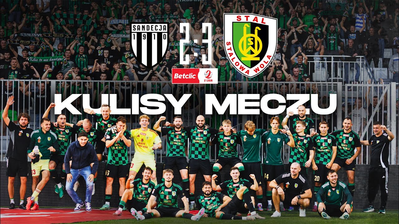 "Dla takich chwil warto grać w piłkę" | Kulisy: Sandecja Nowy Sącz - Stal Stalowa Wola | 8. Kolejka