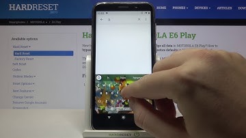 How to Enable High Contrast Text in MOTOROLA E6 Play – Change Text Contrast