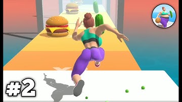 FAT 2 FIT 🥒🍔 ALL LEVELS GAMEPLAY ANDROID IOS, PART 2