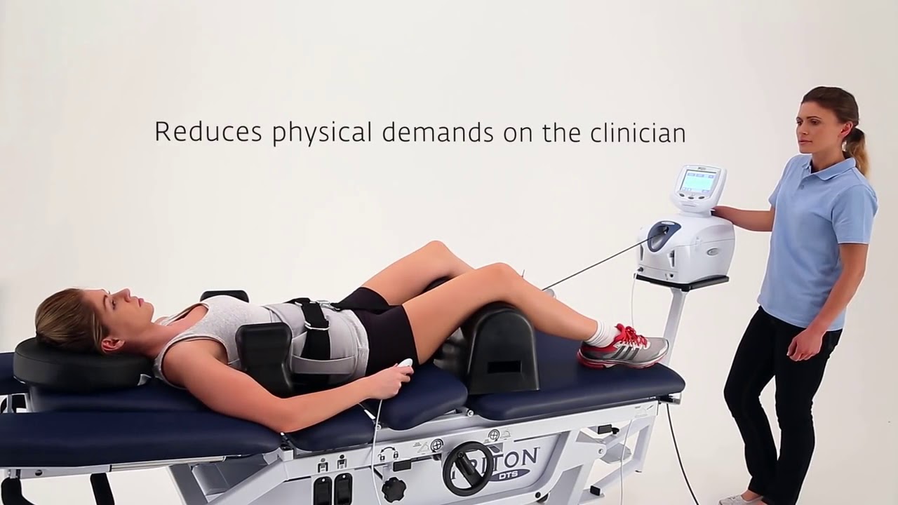 dos estéreo Ejecutable Triton DTS - Unidad de tracción cervical y lumbar - YouTube