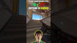kyousuke SECRET LOCKDOWN 🔥 INSANE 4K vs MOUZ | CS Asia Championship 2026