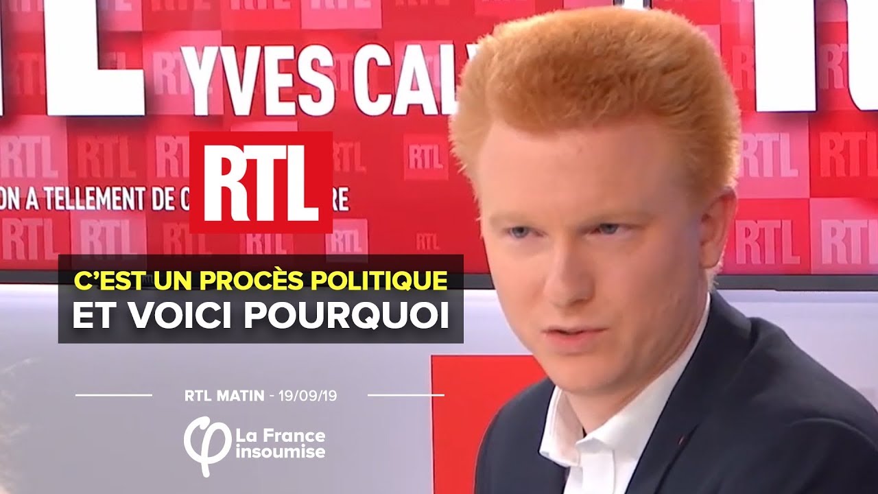 C’est un procès politique et voici pourquoi | Adrien Quatennens