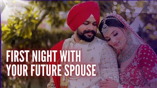 HINDI TAROT READING: FIRST NIGHT WITH FUTURE SPOUSE 💑👰🤵💍, choose your initial 🔥❣️