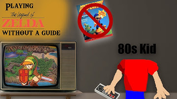 Playing Zelda 1 without a guide video