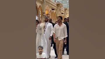 Shahrukh Khan in dubai UAE #kingkhan #shahrukhkahn #fifa #bollywood #srkfan #srk
