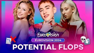 Eurovision 2024 | Potential Flops (With Comments) 📉