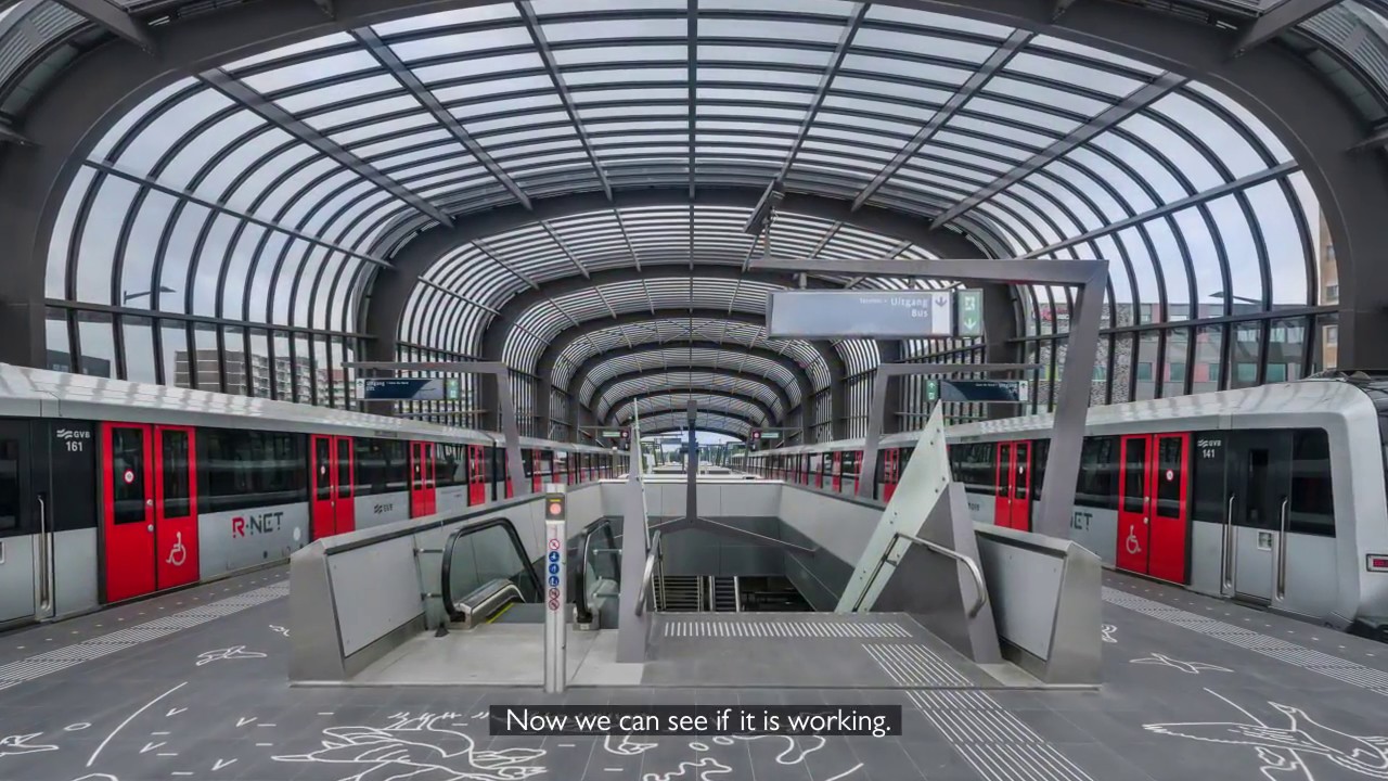 Story of the North-South metro line by Jan Benthem