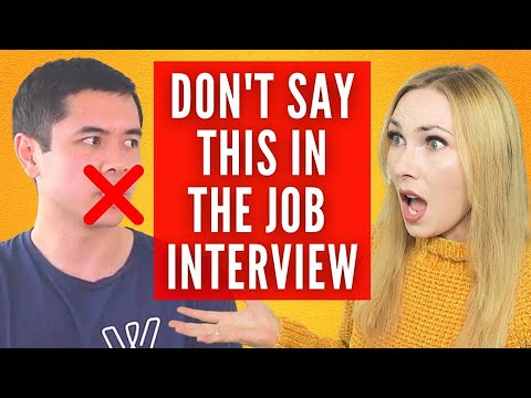 10 Things to NOT Say in a Job Interview [That you’re probably saying!] | Job Interview Tips