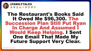At My Parents' Anniversary, Mom Said My Brother Saved Us - I'd Been Covering Restaurant Payroll