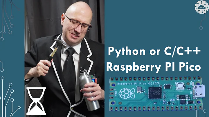 #3MIN Raspberry Pi Pico MicroPython or C/C++ | DrJonea.co.uk