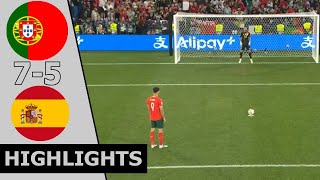 Cuplikan Pertandingan Portugal vs Spanyol 7-5 & Gol + Adu Penalti Final Liga Bangsa-Bangsa UEFA 2025