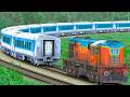 WDM3D SHUNT SHATABDI EXPRESS TRAIN BUMPY RAILROAD WDM3D SHUNT SHATABDI EXPRESS TRAIN BUMPY RAILROAD
