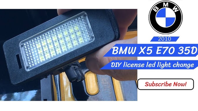 Led Car License Plate Light For Bmw E39 M5 E70 E71 X5 X6 E60 M5