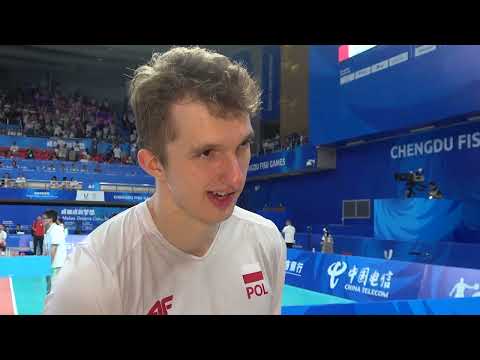 Chengdu 2023. Michał Gierzot po przegranym finale turnieju siatkarzy